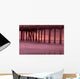 Sunset Behind Pier Wall Mural