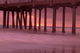 Sunset Behind Pier Wall Mural