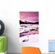 A Winter Mountain Scene Wall Mural