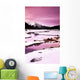 A Winter Mountain Scene Wall Mural