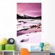 A Winter Mountain Scene Wall Mural