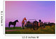 Horses Beside Broken Carriages Wall Mural