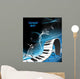 abstract piano keyboard Wall Mural