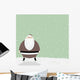 Santa And Snow Wall Mural