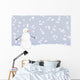 Snowman In Winter Wall Mural