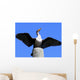 double crested cormorant Wall Mural