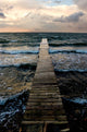 A Pier In The Water Wall Mural