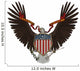US Americana Symbol Wall Decal