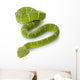 Green Temple viper Wall Decal