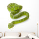Green Temple viper Wall Decal