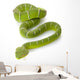 Green Temple viper Wall Decal