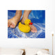 Toy At The Bottom Of A Pool Wall Mural