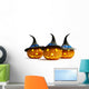 Halloween Pumpkins Wall Decal
