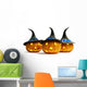 Halloween Pumpkins Wall Decal