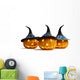 Halloween Pumpkins Wall Decal