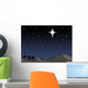 Three Wisemen Following Star Wall Mural