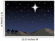 Three Wisemen Following Star Wall Mural