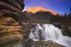 Beautiful Mountain Waterfall Wall Mural