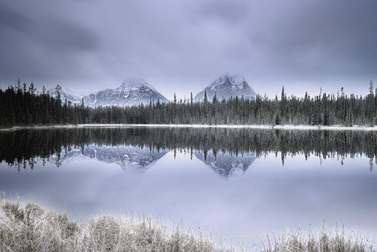 A Mountainous Scene Wall Mural
