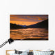 Beautiful Mountain Sunset Wall Mural