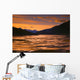 Beautiful Mountain Sunset Wall Mural