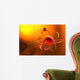 Render Molecule Wall Mural