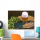 die stille mit hopfen und bier Wall Mural