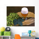 die stille mit hopfen und bier Wall Mural