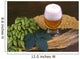die stille mit hopfen und bier Wall Mural