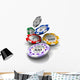 Tossing Chips Poker Wall Decal