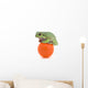 Frog Sitting On A Golf Ball Wall Mural