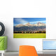 Tatra Mountains and Village Wall Decal