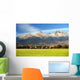 Tatra Mountains and Village Wall Decal