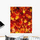 Fallen Maple Leaves Wall Mural