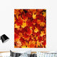 Fallen Maple Leaves Wall Mural