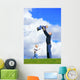 Dad With Sons Wall Mural