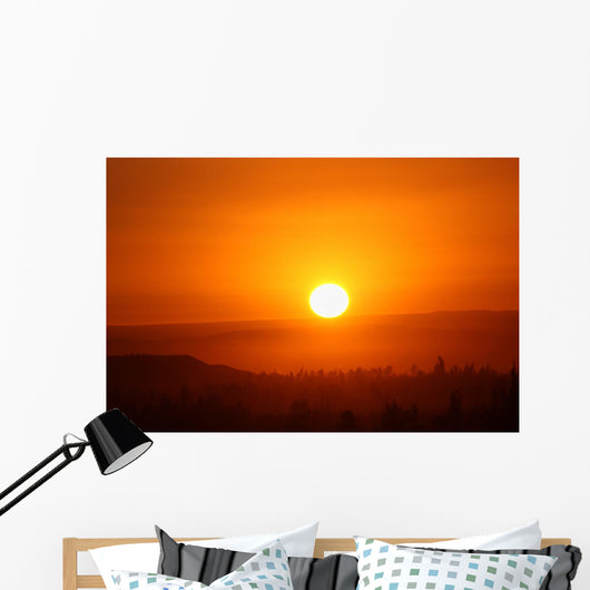Sunset Majes Arequipa Peru Wall Mural