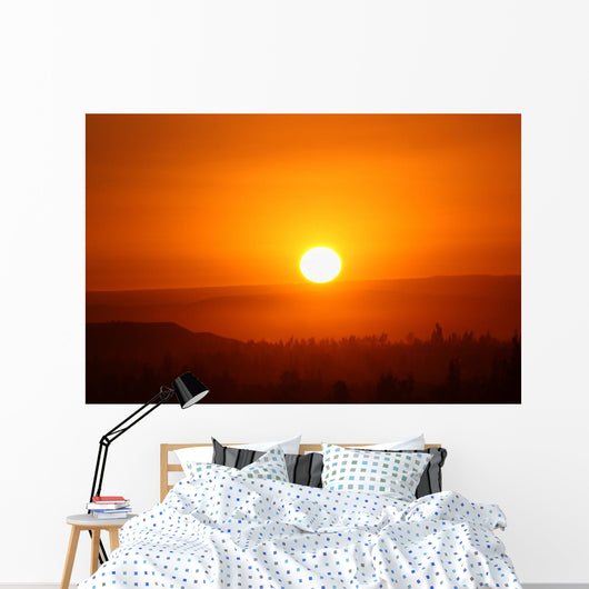 Sunset Majes Arequipa Peru Wall Mural