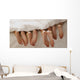 Feet In Bed Wall Mural