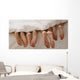 Feet In Bed Wall Mural