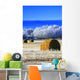 Frosty Hay Bales Wall Mural