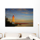 Lighthouse, Sylvan Lake, Alberta, Canada Wall Mural