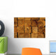 Stack Of Logs Wall Mural
