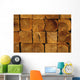 Stack Of Logs Wall Mural