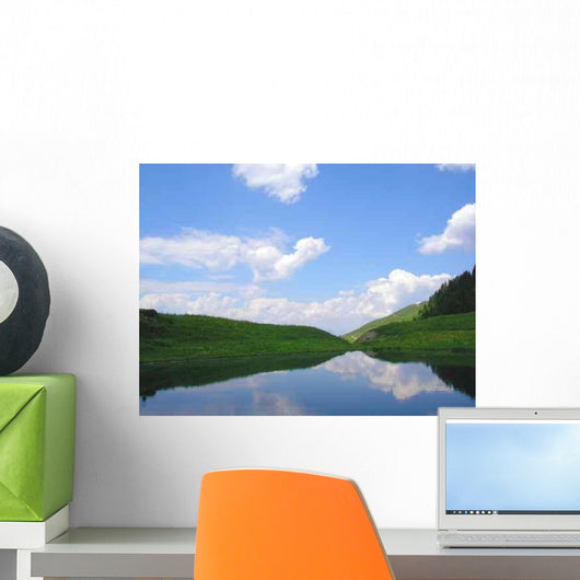 Eau Reflet Ciel Wall Decal Design 3