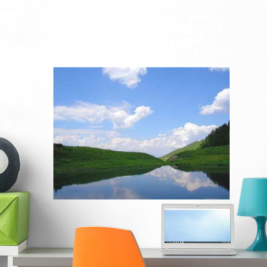 Eau Reflet Ciel Wall Decal Design 3