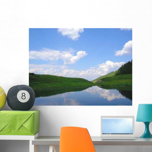 Eau Reflet Ciel Wall Decal Design 3
