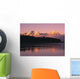 Grand Teton Mountains At Sunrise Wall Mural