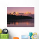 Grand Teton Mountains At Sunrise Wall Mural