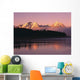 Grand Teton Mountains At Sunrise Wall Mural